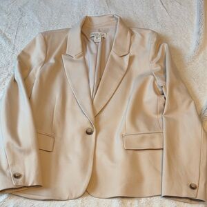 Rachel Zoe Women's Cream Blazer